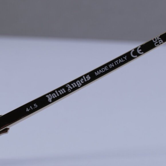 Palm Angels PERI10H CRYSTAL 7644 Oval Sunglasses - Gold/Blue Gradient - Picture 7 of 10